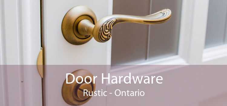 Door Hardware Rustic - Ontario