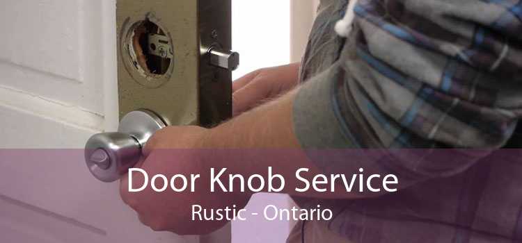 Door Knob Service Rustic - Ontario