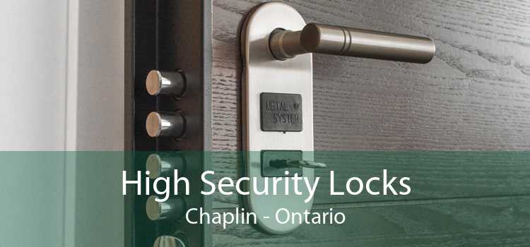 High Security Locks Chaplin - Ontario