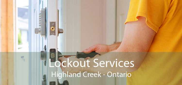 Lockout Services Highland Creek - Ontario